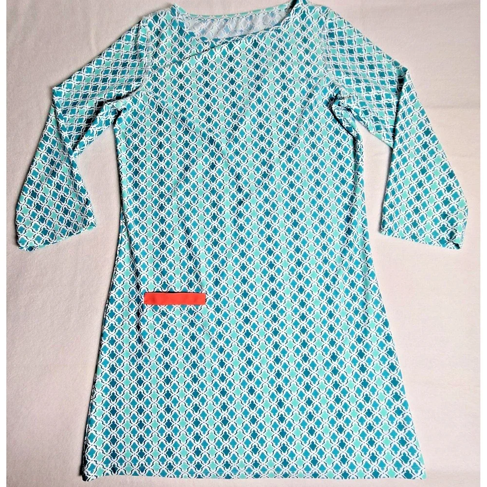 Cabana Life Rash Guard Size M Dress UPF Sun Protection Swim Cover Beach Tropical